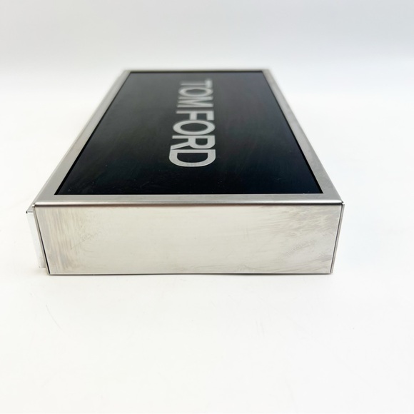 Tom Ford Store Display Plaque Sign Advertising Silver Black Metal Retail 8” - Picture 6 of 10
